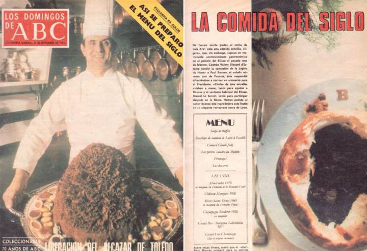 La portada del 'ABC' con el reportaje "La comida del siglo" de Susana Patterson.