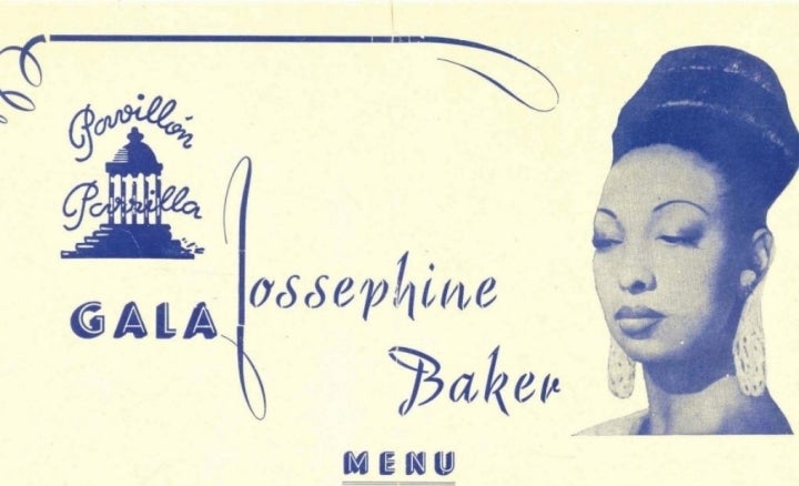 Menú Jossephine Baker