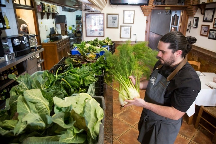 Meson sabor andaluz verdura