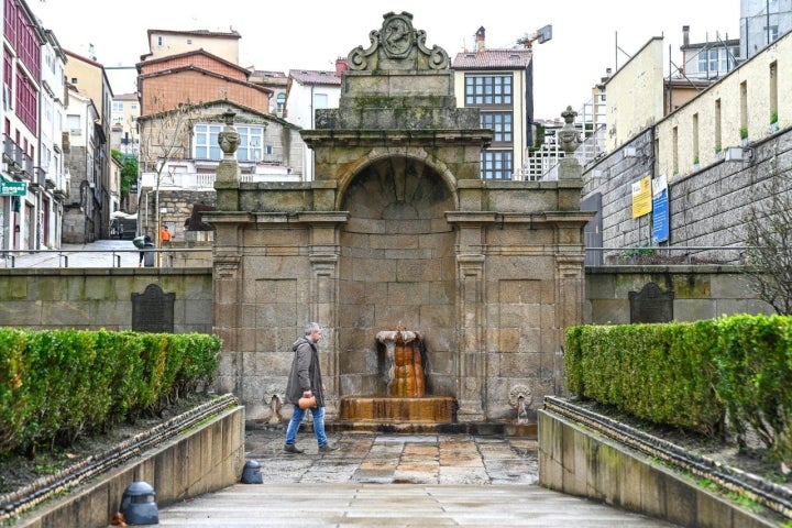 La fuente de As Burgas.