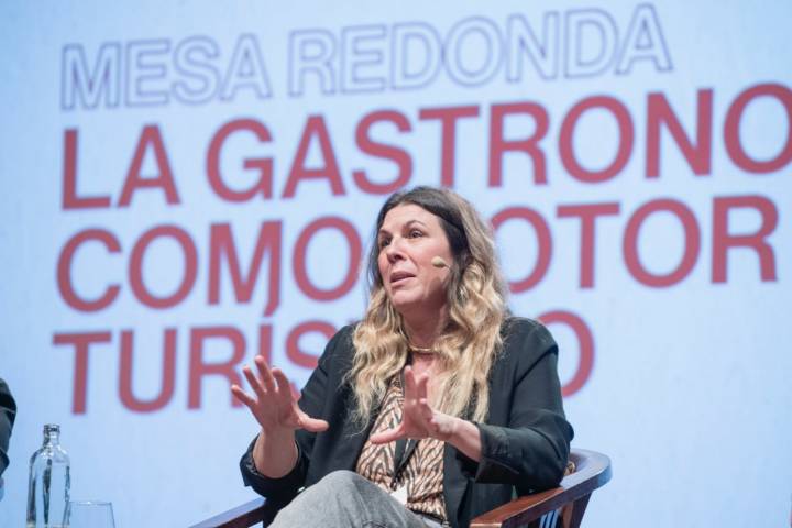 María Ritter, directora de Guía Repsol, durante el Miniature Enyesques Congress de Lanzarote