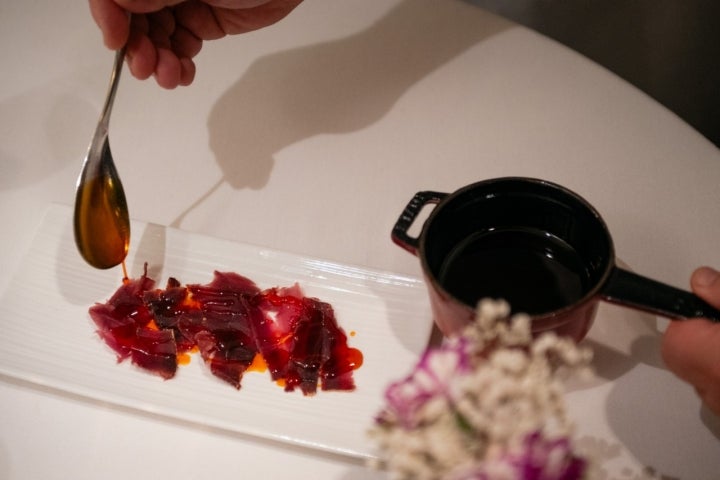 Jamón de cabra.