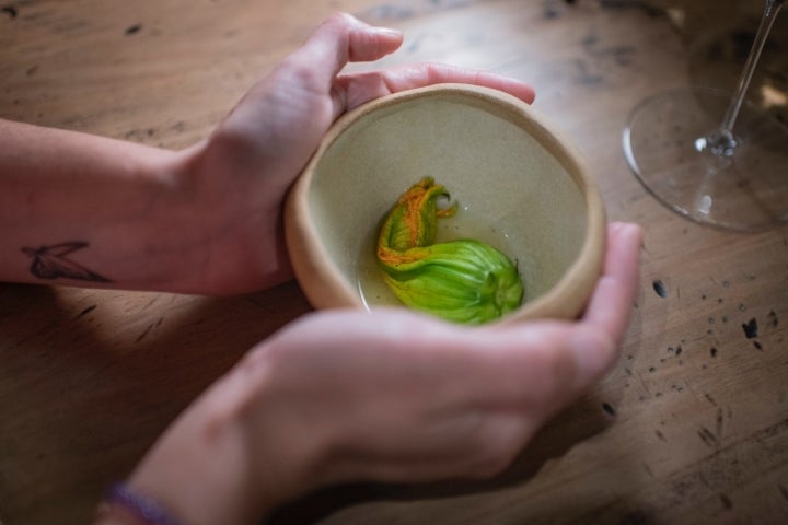 FLOR DE CALABACIN / TOMATE