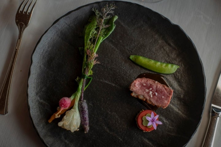 Nuevos platos Akelarre pato