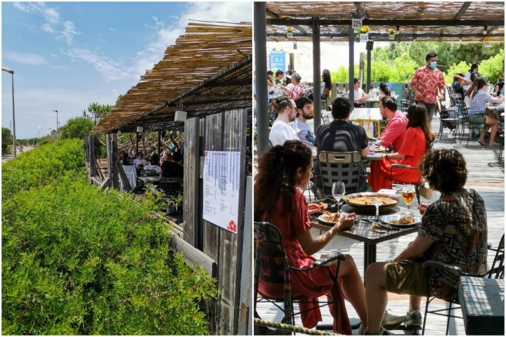 Durante la temporada de frío ya no se podrá utilizar la terraza y el aforo del comedor interior quedará reducido. Foto: Ferrán Lozano.