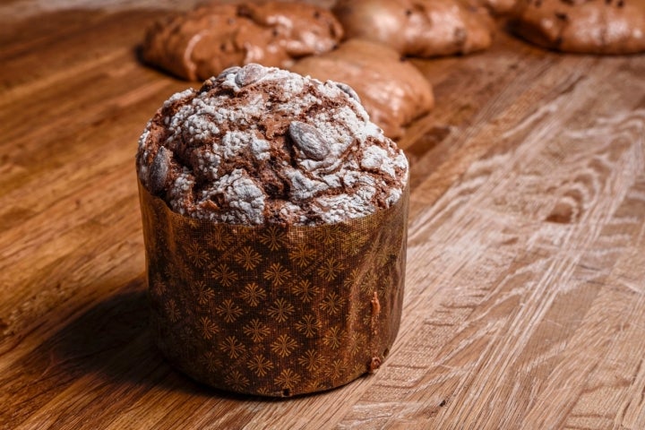 El 'panettone' de 'Amásame' es el regalo más preciado durante la Navidad de Pontevedra.