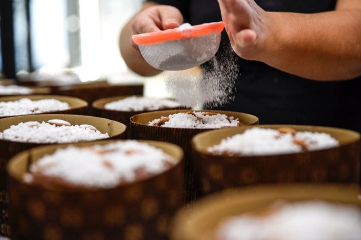 Panettone azúcar