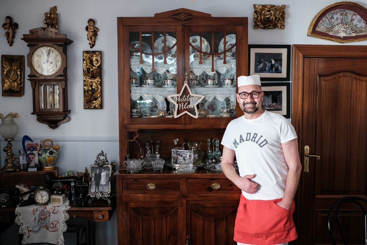 José Damián Donado Santa, hijo del fundador de la pastelería.