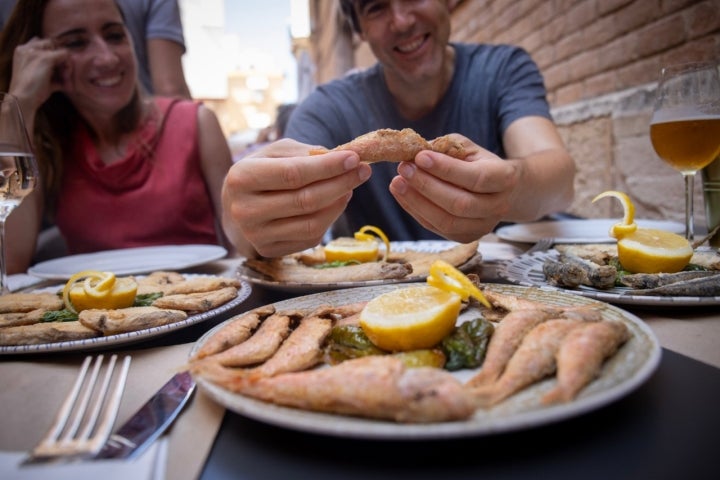 El Anteojo. Pescaíto frito. Cádiz