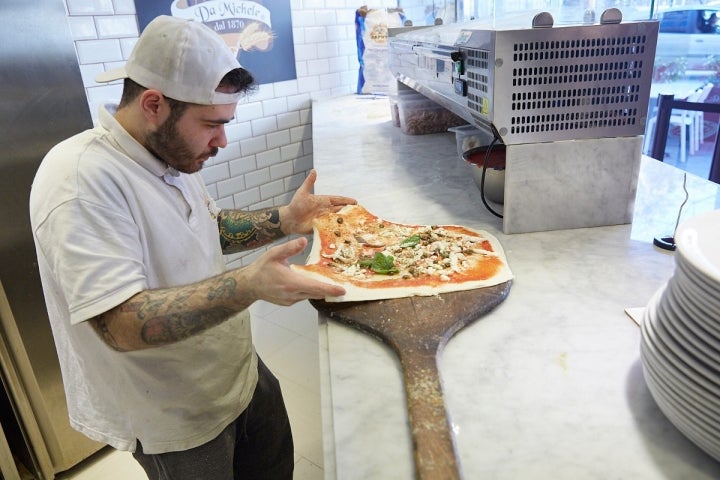 Las pizzas requieren todo el mimo del mundo.