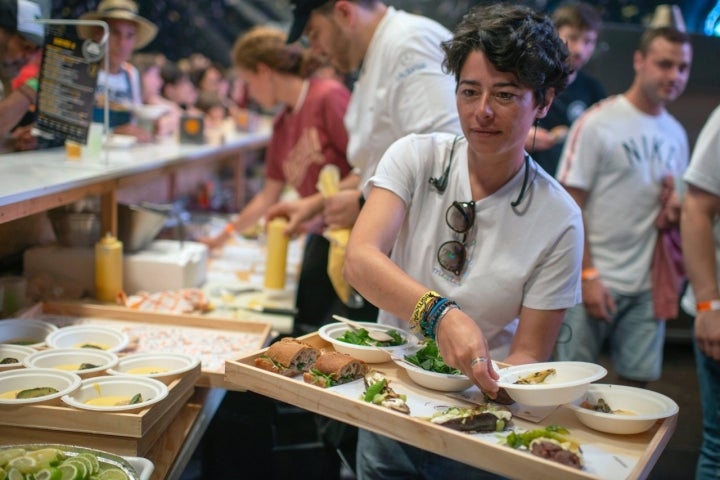 Portamerica 2019: ambiente en la cocina y tapas