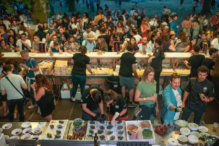 Portamerica 2019: ambiente de cocina en el Showrocking Guía Repsol