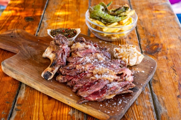 La carne es de primera calidad.