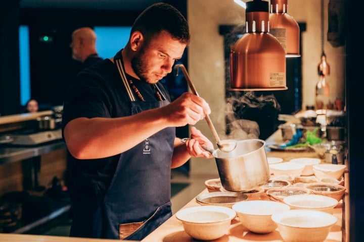 Kevin Barrera, ayudante del chef de 8Aborigen 
