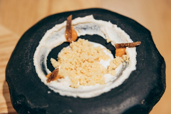 Postre Tafor en el restaurante 8Aborigen