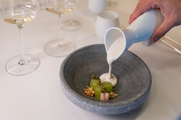 La sopa cana, uno de los platos favoritos del chef.