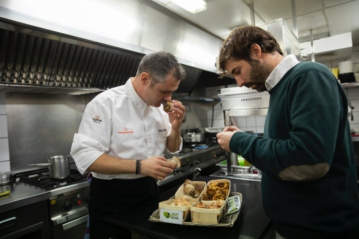 Restaurante 'Apicius' (Valencia): Enrique Medina y Asier Rojo