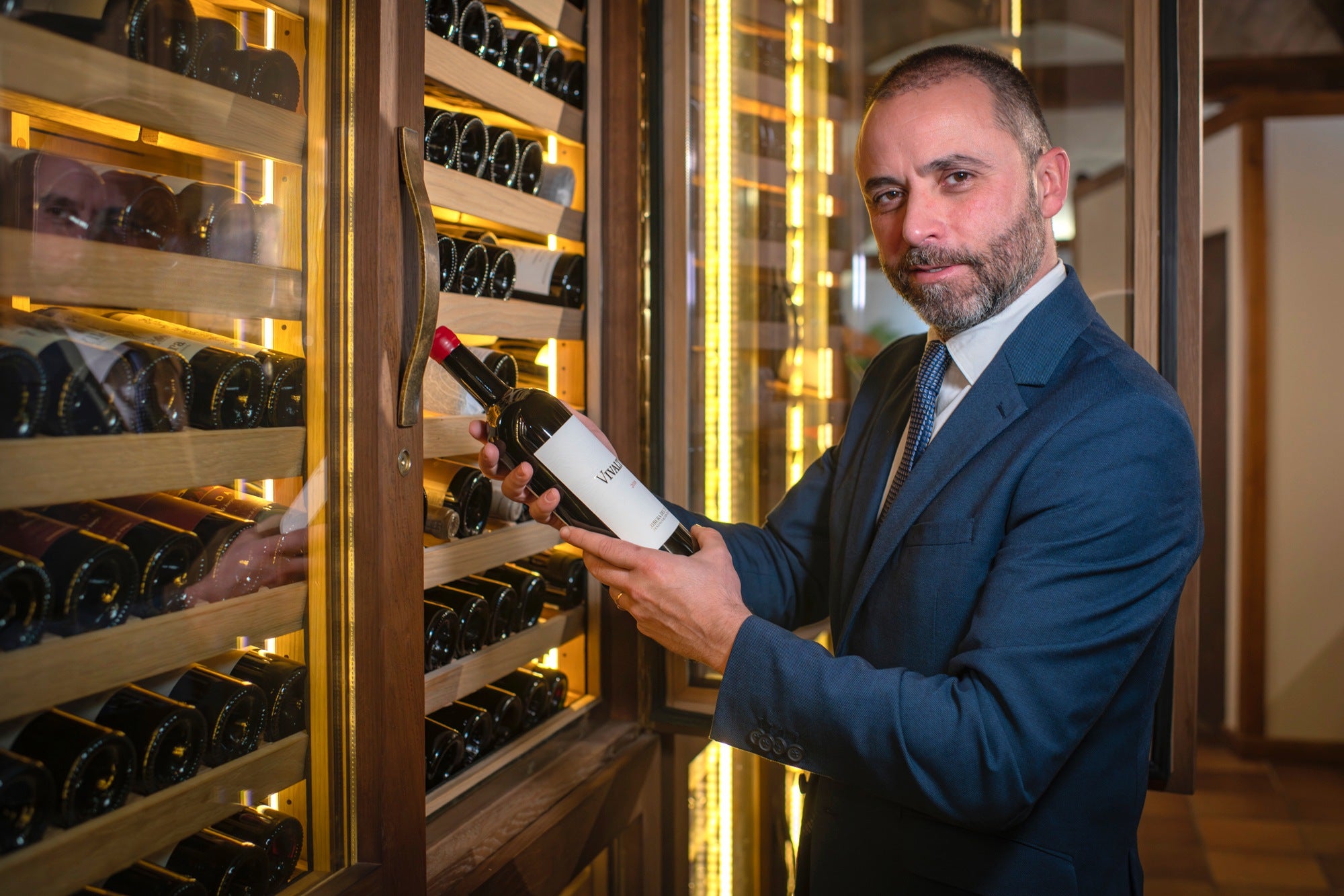 Roberto Simal, sumiller de Arrope.