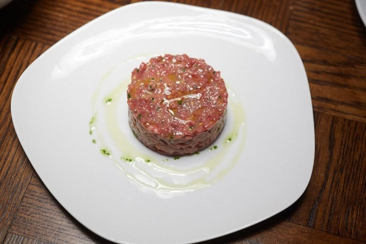 Steak tartar de aliño secreto que el chef.