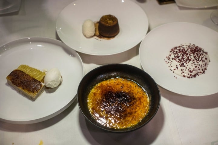 Restaurante Bugao. Ceuta. arroz con leche al estilo de 'Casa Gerardo'