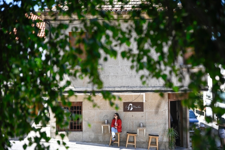 Fachada del restaurante CaMucha (Vigo, Pontevedra).