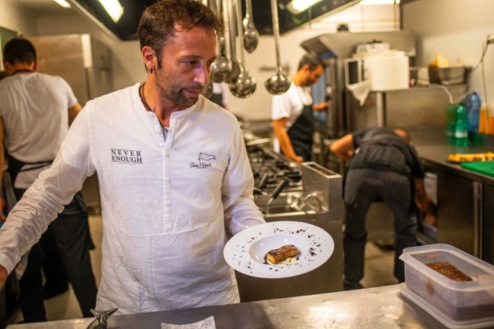 Restaurante 'Can Vent' (Es Pujols, Formentera): Juan Ramón Cobo en cocina