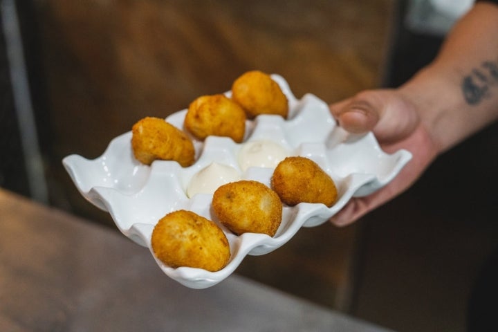 Comer Casa Pepe Judería. Croquetas