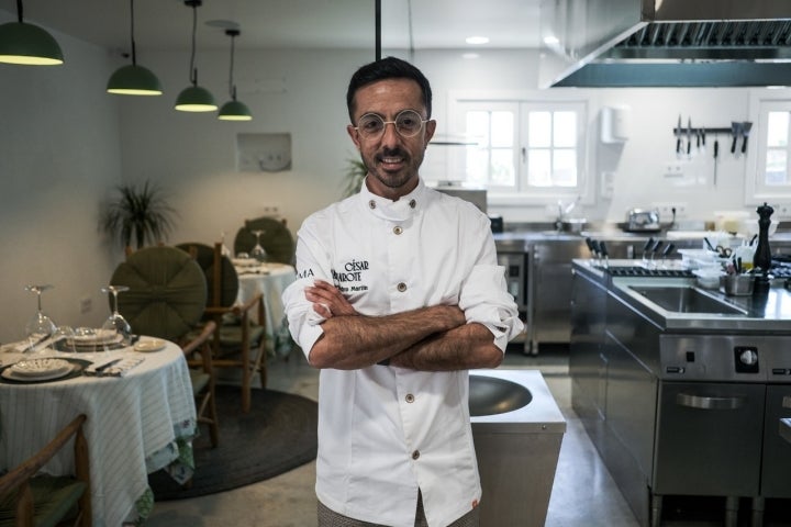 Retrato del chef Alejandro Martín.