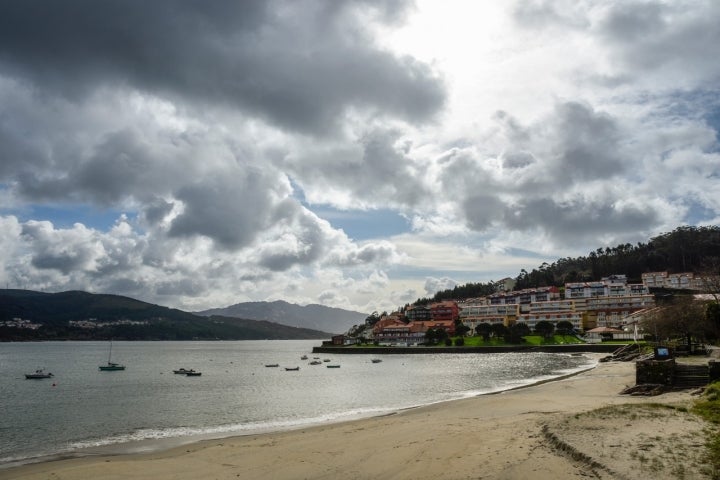 Playa De Quenxe.
