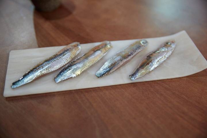 Y aquí la sardina que quería ser anchoa.