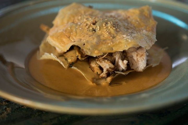 Costilla de cordero a baja temperatura.