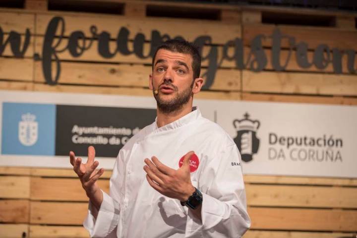 Héctor López en el Fórum Gastronómicos de A Coruña 2017