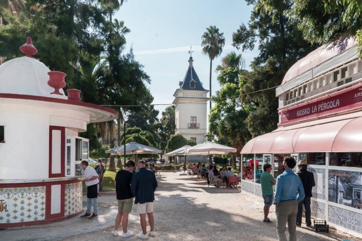 kiosko la pergola en valencia