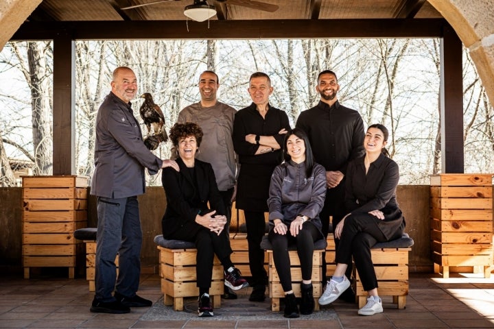 El porche es perfecto para el aperitivo o para tomar el café.