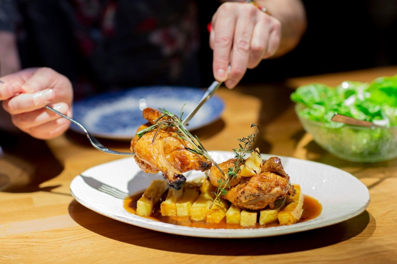 Una experiencia de "comida familiar"