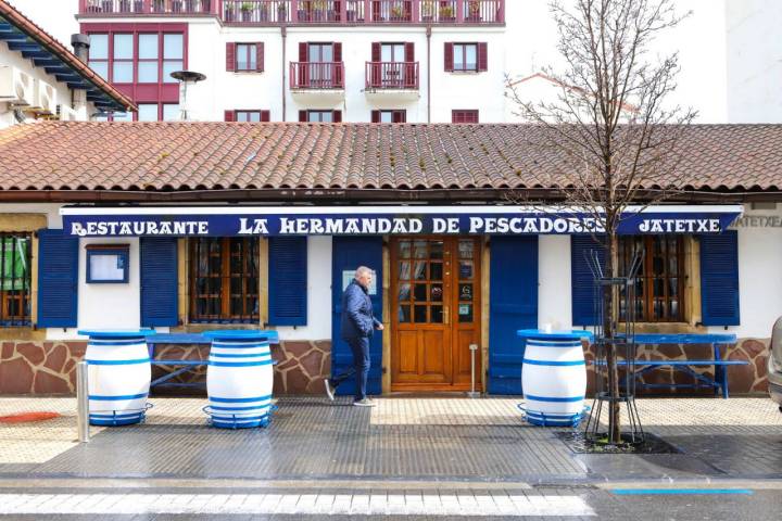 Restaurante 'Hermandad de Pescadores' (Hondarribia): fachada