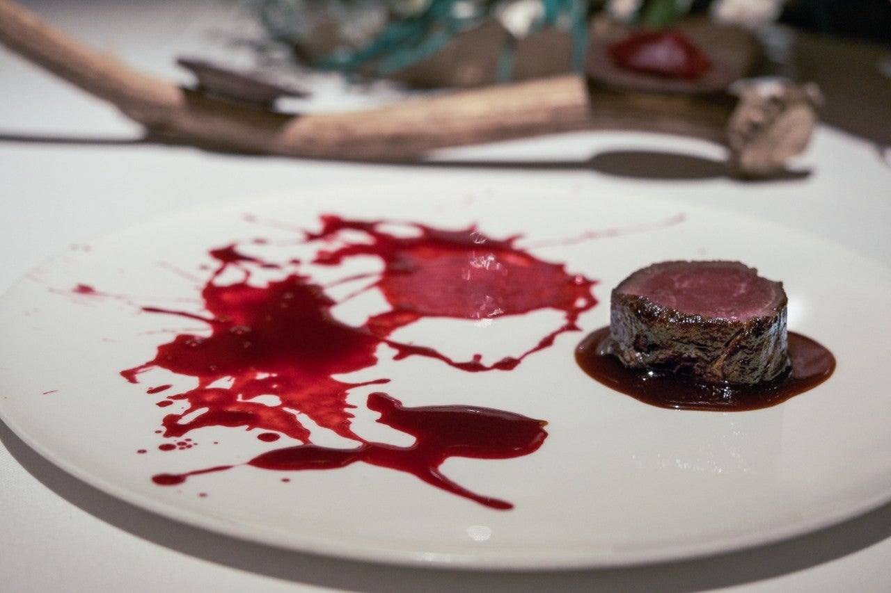 Solomillo de ciervo.