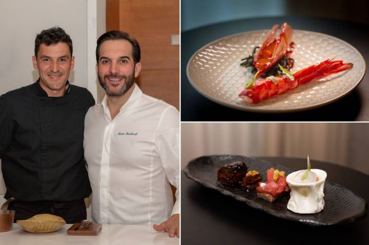Restaurante 'La Gaia': Óscar Molina con Mario Sandoval y los platos del chef madrileño