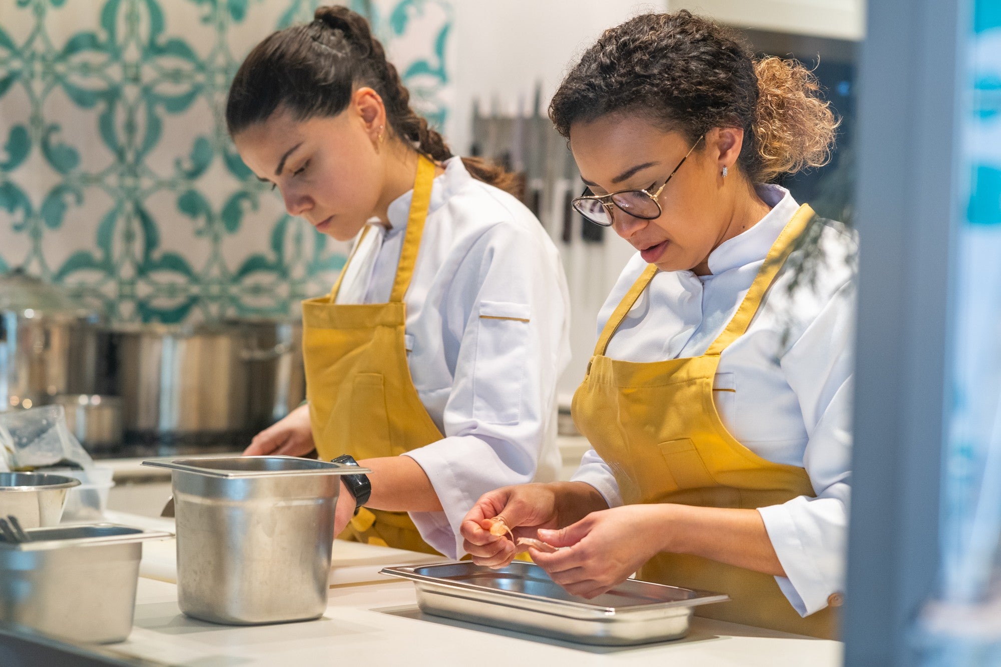 Rita Llanes y Rosana de la Cruz del restaurante Leartá (Sevilla)