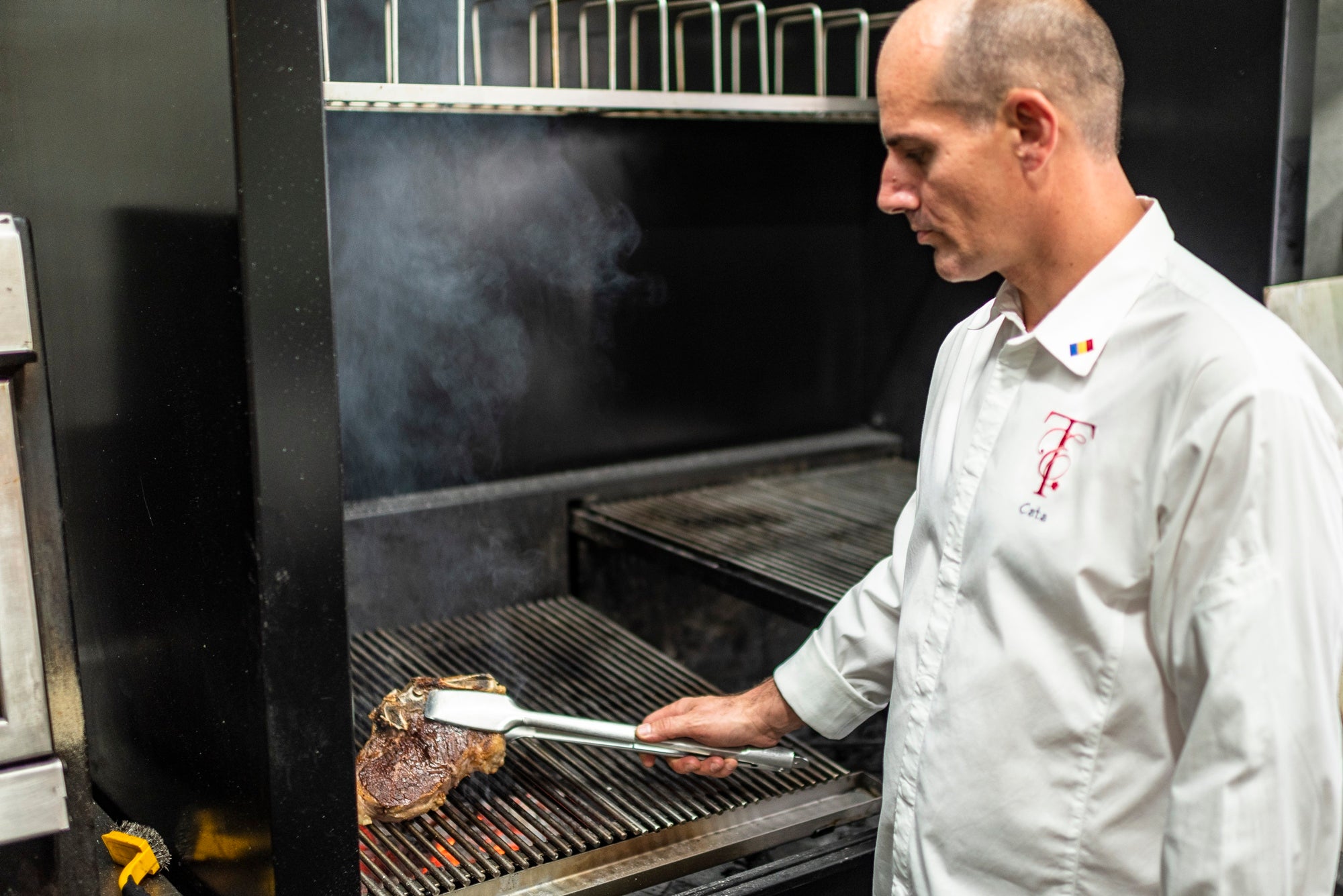 Restaurante Luz de Lumbre (El Escorial) Cata en parrilla