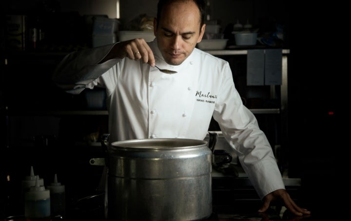 Israel Ramos lleva el espíritu de Jerez a cada plato y copa de vino.