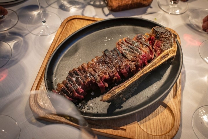 Restaurante 'Marcela Brasa' (León): lomo bajo a la parrilla