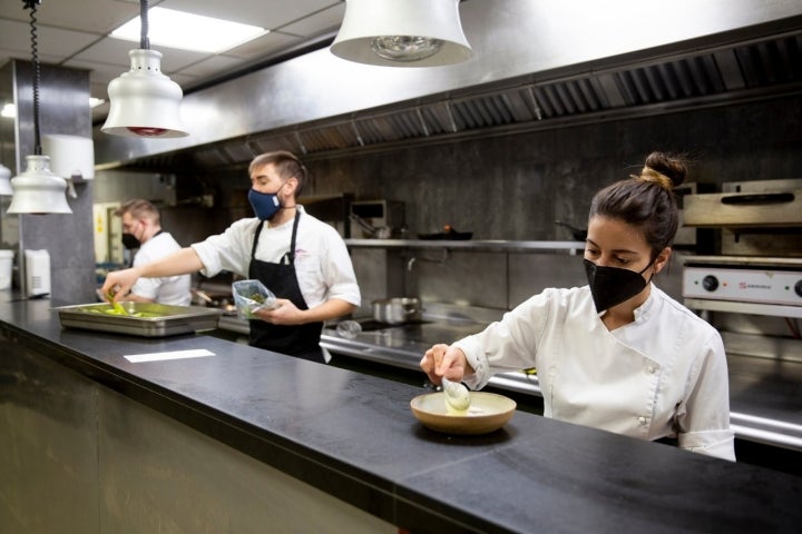 Equipo cocina Marqués de Riscal