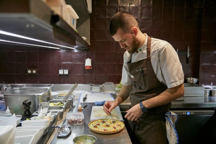 ceviche en cocina hoja santa