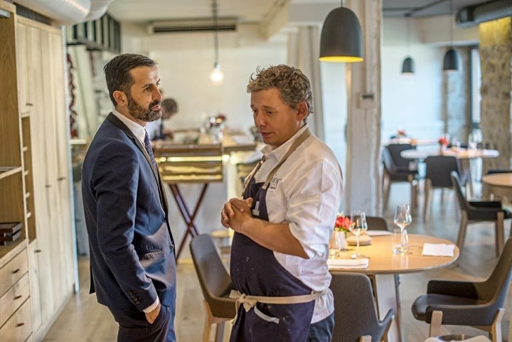 Restaurante Mina. Salón. Foto: Alfredo Cáliz