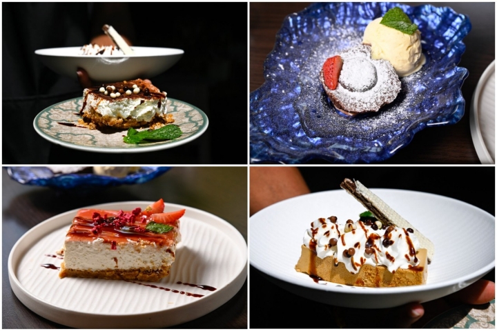 El ‘banoffe’, la tarta de queso, el flan de café con helado de vainilla o el ‘coulant’ con frutos rojos ponen el broche dulce.