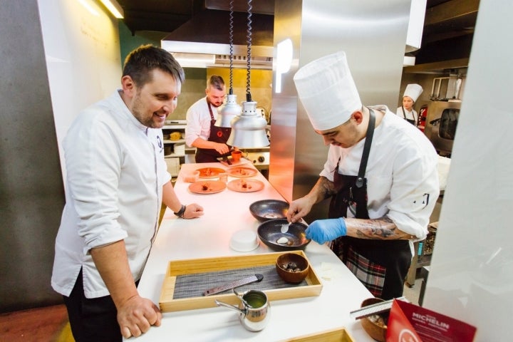 Restaurante 'Pablo' (León): Juanjo Losada en cocina