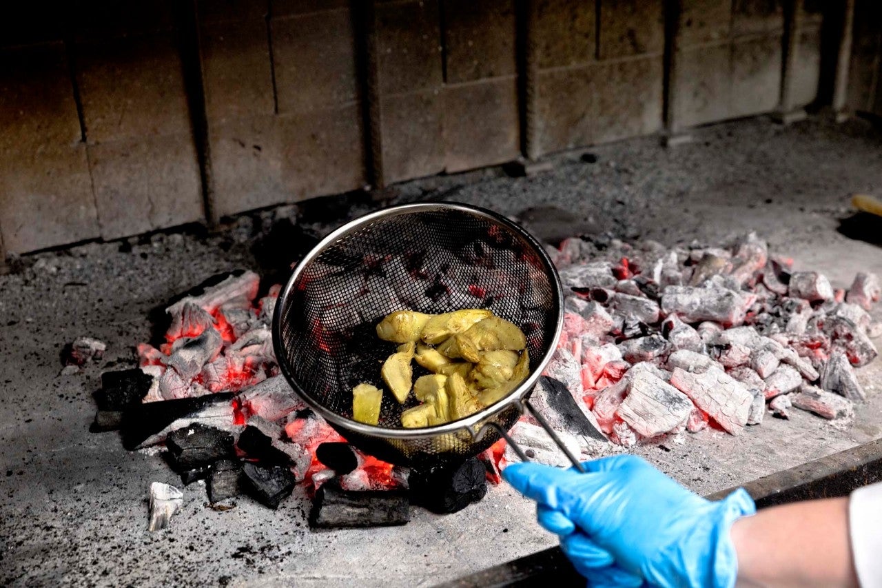 La huerta murciana al calor de las brasas