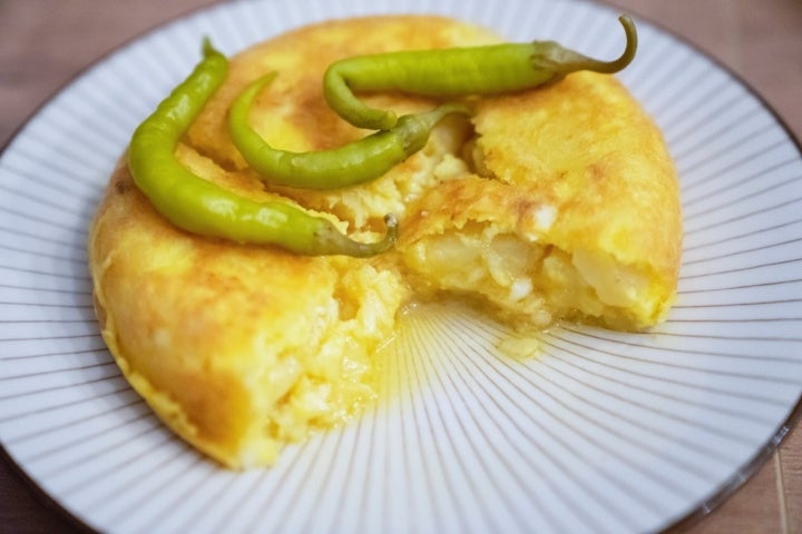 tortilla merluza quinque