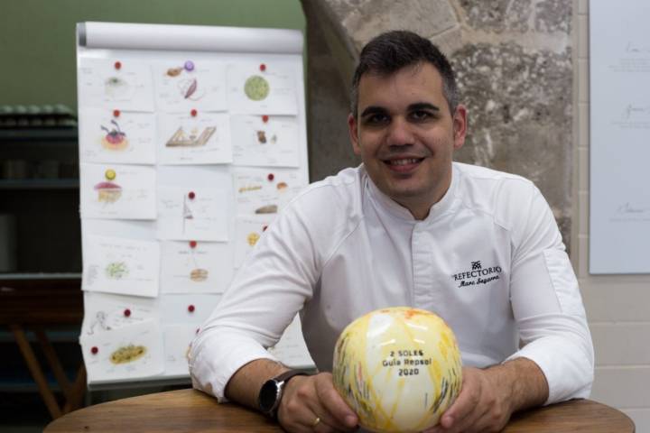 Restaurante Refectorio: Marc Segarra con sus dos Soles Guía Repsol
